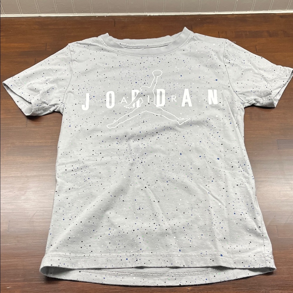 Jordan Light Gray Speckled Tee